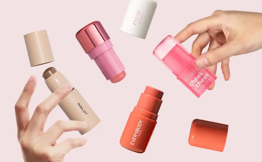 Najlepsze sticki do konturowania || ranking 2025. Jaki róż, rozświetlacz i bronzer w sztyfcie wybrać?